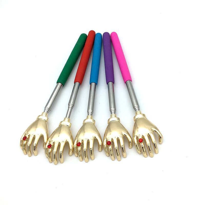 Back Scratcher Telescopic Scratching Backscratcher Massager Kit Back Scraper Extendable Telescoping Itch Health Products Hackle: random color