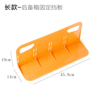 KCSZHXGS car trunk storage roll-over bars cages car containers boxes fire extinguisher holder: orange long