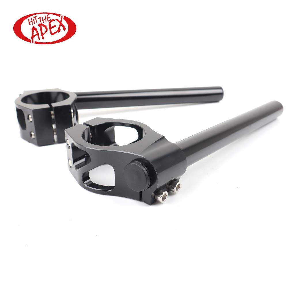 Manillar Clip-on para motocicleta de aleación de aluminio de 50mm, Triple velocidad Triumph 2005 2006 Daytona 675, manillares de clipones triples Steert