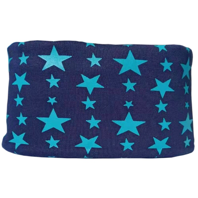 Stars baby bibs Cotton baby scarf Spring Winter Warm Kids Scarf for Boys and Girls Bufandas Infantiles: Blue star scarf