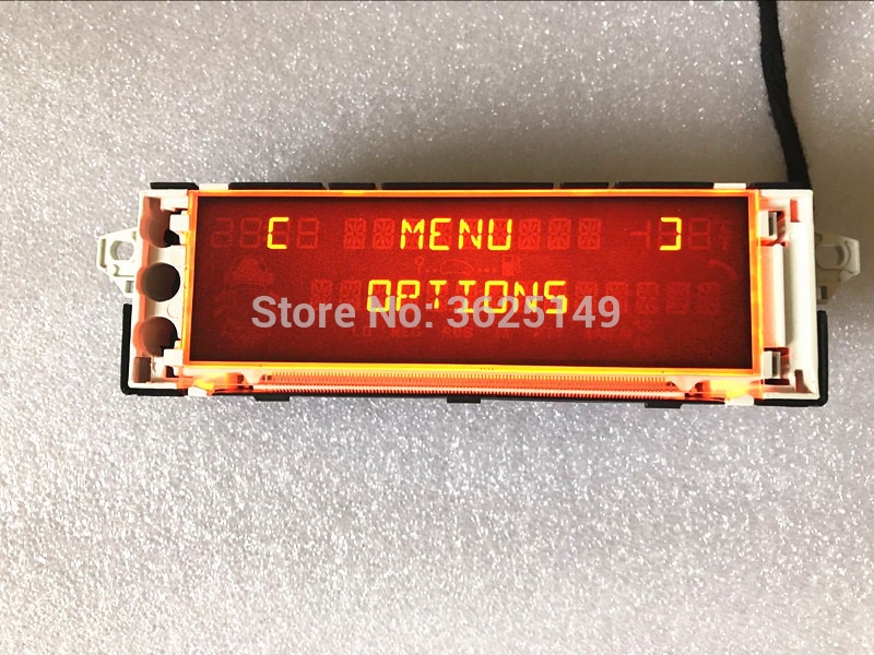 Support d'écran rouge de voiture | Pour Peugeot 307, moniteur d'affichage USB Aux, 12 broches, modèle 408, certains modèles, citroen C4