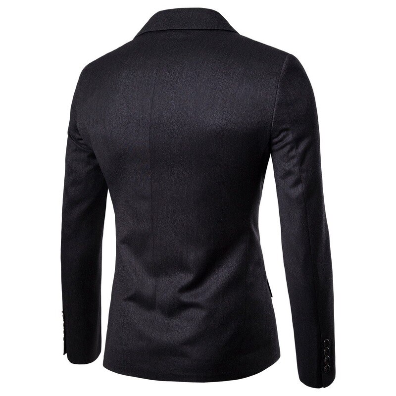 Conjunto de traje de negocios para hombre, traje de boda Formal y delgado de , chaqueta + Pantalones, 2 piezas,