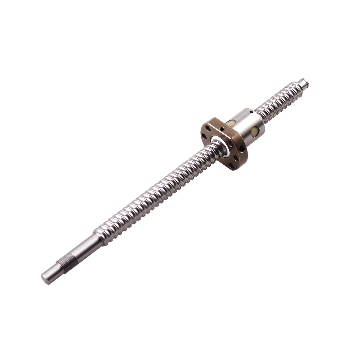 Vis à billes RM1610 SFU1610 Longueur 200 300 400 450 500 600 700 750 800 900 1000 1100 1200 1500mm Support D'extrémité et Ballnut Logement CNC