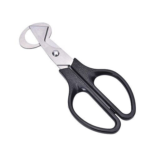 1Pcs Keuken Tool Zwart Duif Kwarteleitje Schaar Vogel Cutter Opener Clipper Sigaar Cracker Blade