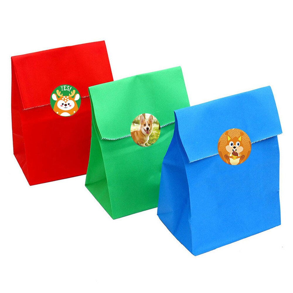 500 stuks beloningsstickers motiverende stickers op rol voor kinderen voor schoolbeloning studenten leraren schattige dieren stickers etiketten