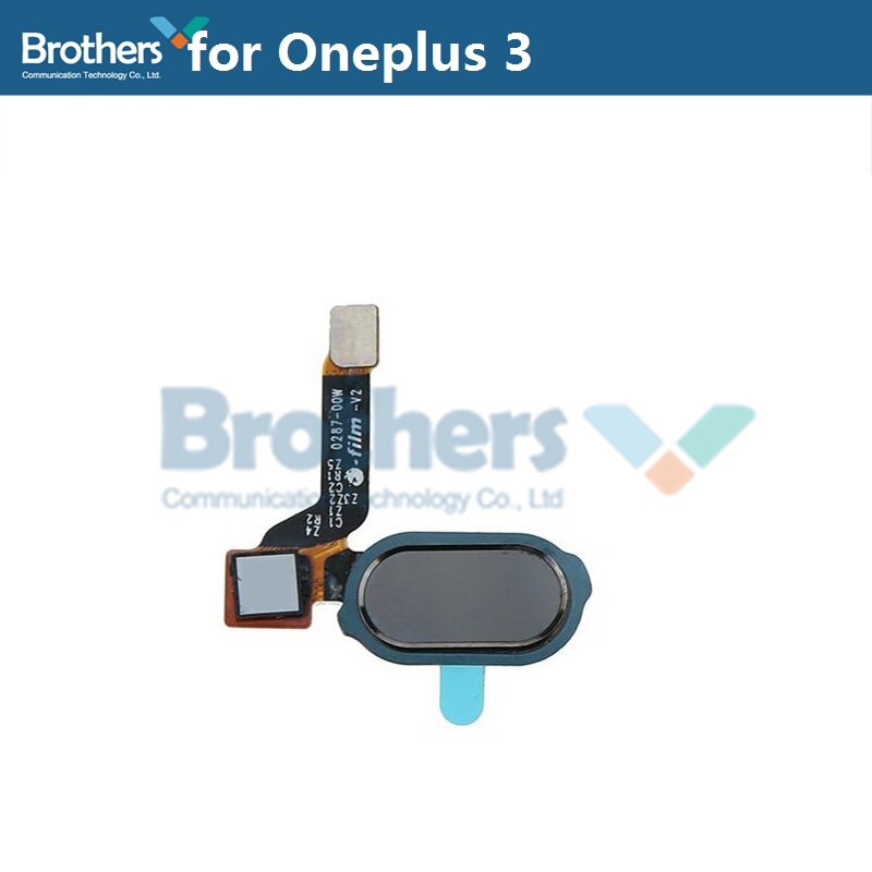 Voor Oneplus 2 3 3 5 5T Vingerafdruk Flex Kabel 1 + 3 3 3T voor Oneplus 5 5T Home Button Sensor Scanner Flex Kabel Telefoon Vervangende: Black for Oneplus 3