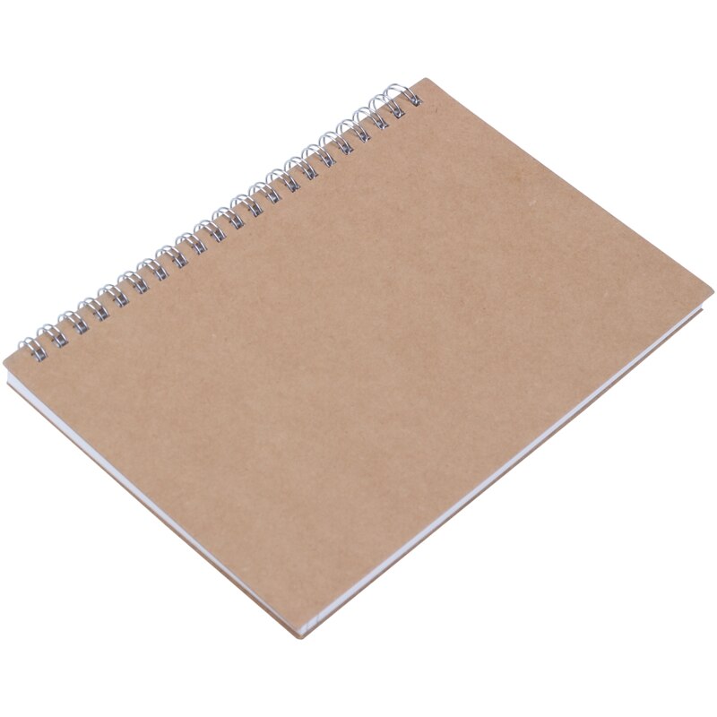 Simple Vintage 190x130mm 48 Sheets Spiral Notebook Daily Weekly Planner Book Time Management Planner School Supplies: Default Title