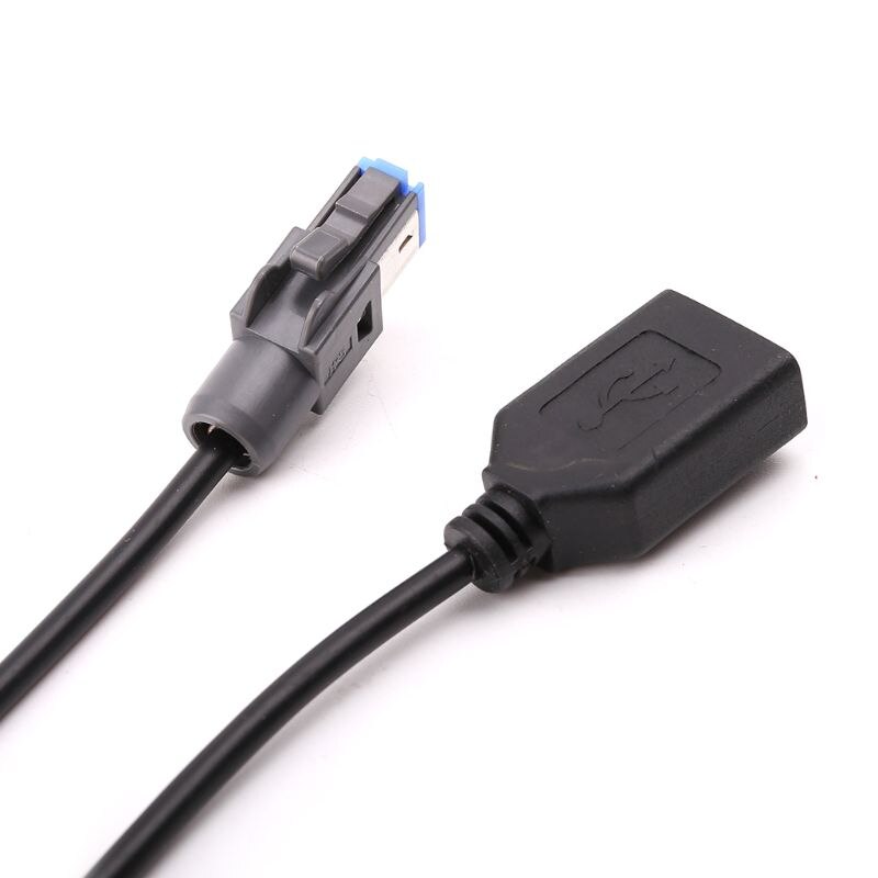 4-Pin Auto Usb Kabel Adapter Verlengsnoer Voor Nissan Teana Qashqai Cd Audio Radio Speler Auto Accessoires