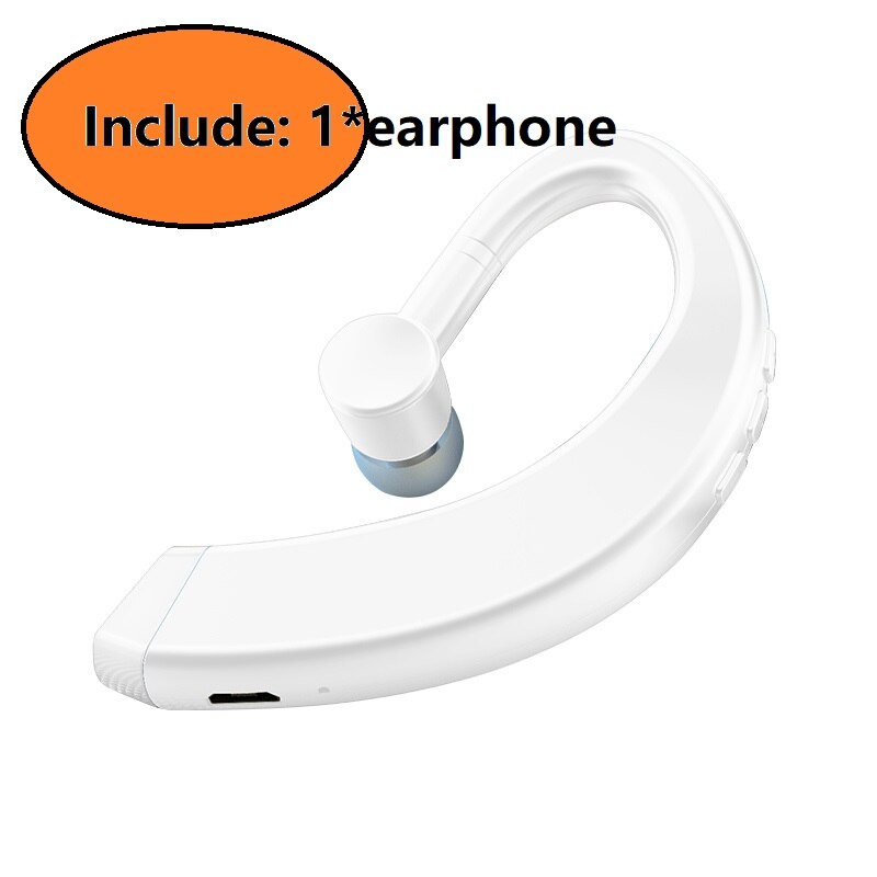 Bluetooth 5.0 Eenzijdige Opknoping Oor Draadloze Headset Business High Fidelity Geluid Maximale Signaal Ergonomisch-Vormige: 04