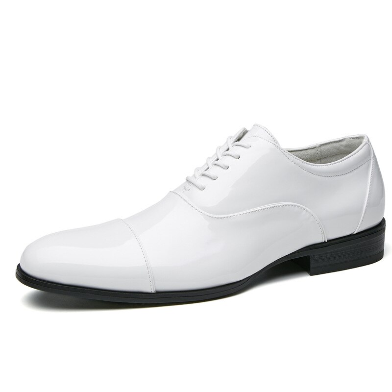 Misalwa extra maat 51 52 53 witte herenschoenen van pu-leer, britse oxford-bruidsschoenen, herenschoenen voor dagelijks gebruik en feestjes.: 6
