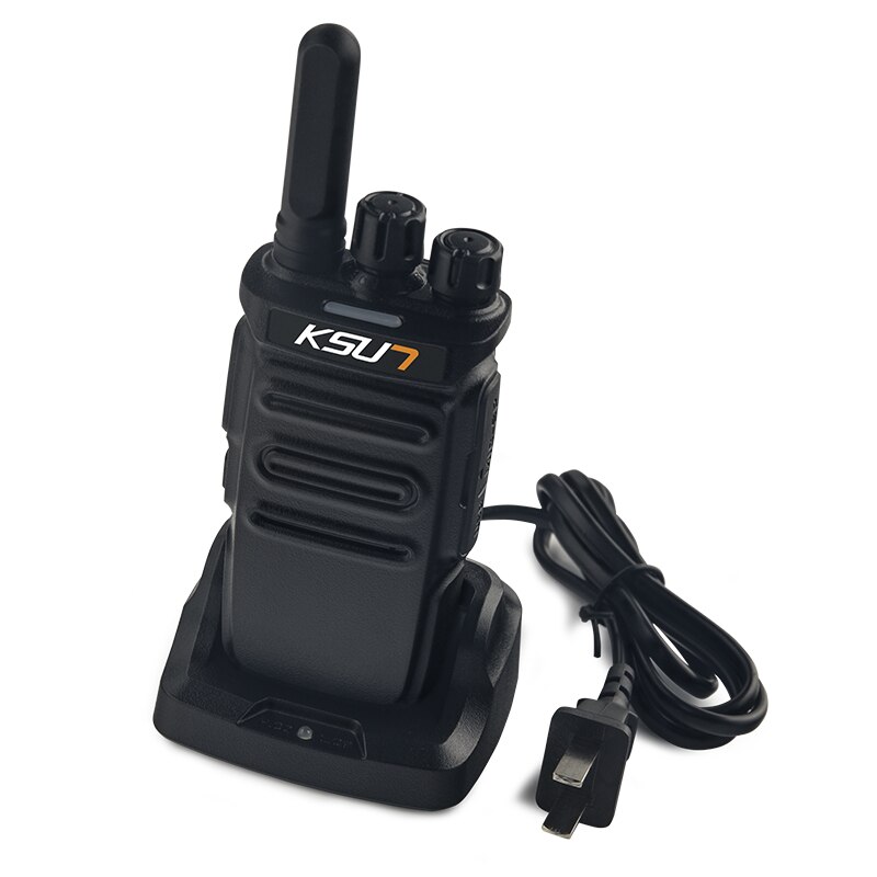 1 o 2 pezzi KSUN X20 Mini Radio bidirezionale HF ricetrasmettitore HAM Radio Comunicador CB Radio UHF400-470MHz walkie-talkie