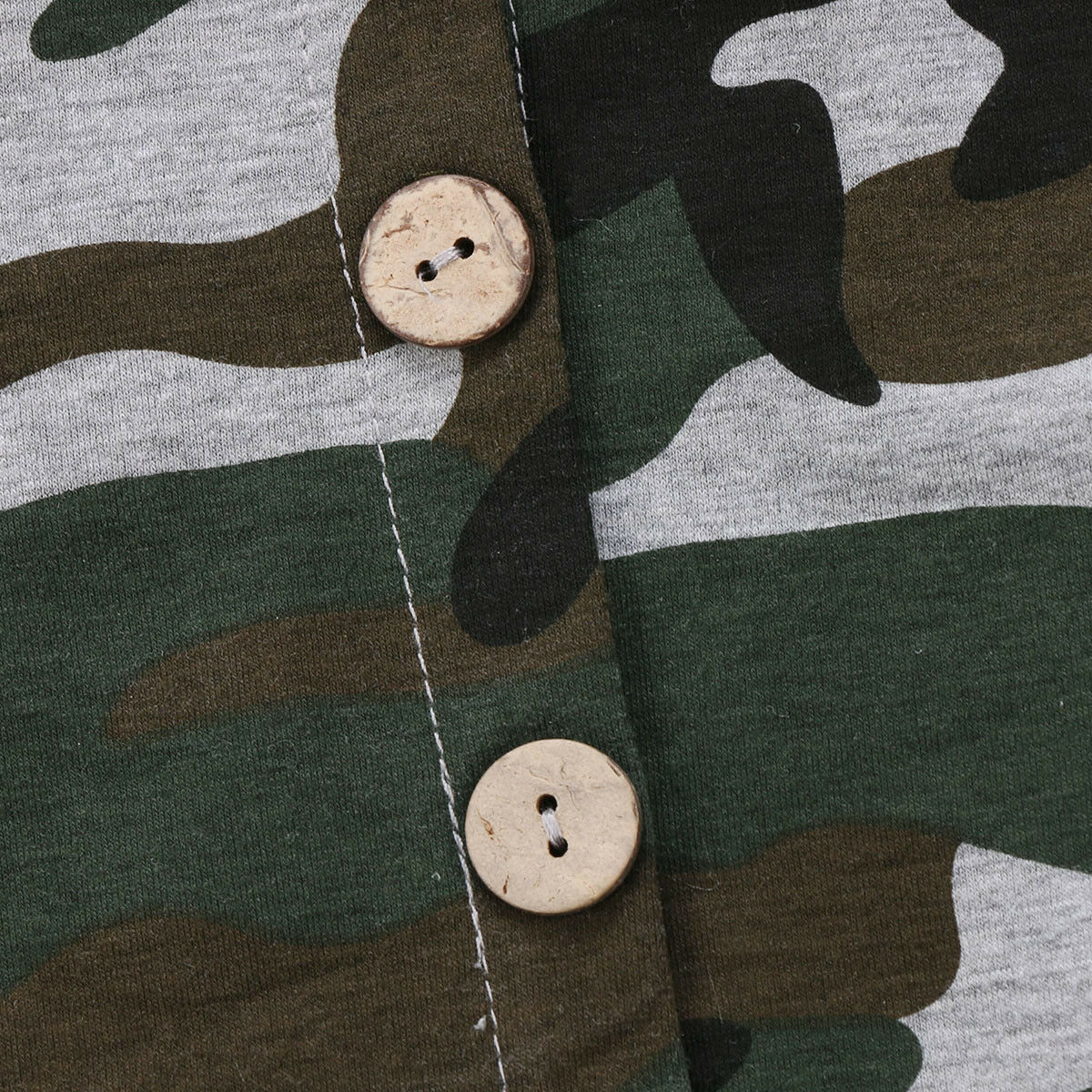 0-24M camuffare infantile Del bambino Della Ragazza del Ragazzo con Cappuccio Pagliaccetto Della Tuta vestito Vestiti di Autunno