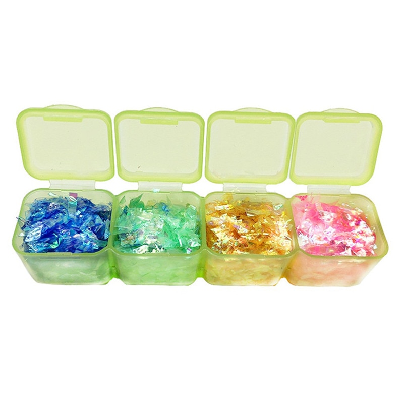 70 Uds DIY Kit para hacer Baba suministros de cristal claro de Baba Kit Baba perlas de espuma de brillo rodajas de fruta cuentas para pecera incluido #4S24