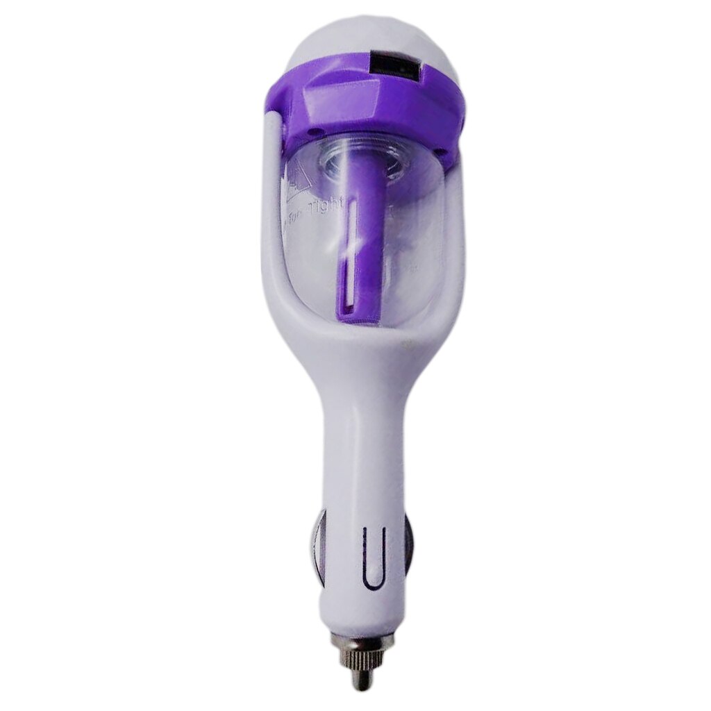 USB Mini Luft Befeuchter-reinigungsapparat Auto Luftbefeuchter Kühlen Nebel Diffusor 1L Tragbare Luftreiniger Luftbefeuchter Aromatherapie Reinigen: Lila