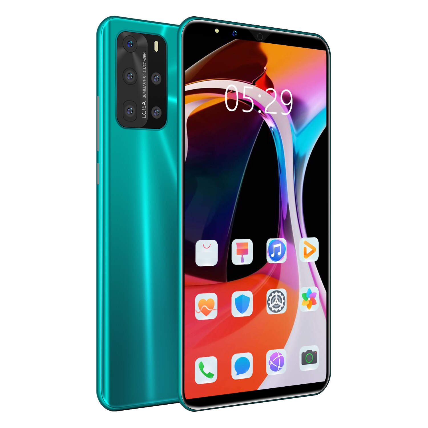 3G Wcdma Smart Phone CECTDIGI P48 Pro 1GB RAM+8GB Rom 5.8 Inch Big Screen Smartphone Quad Core Unlocked Dual Sim Mobile Phone: Standard / Green