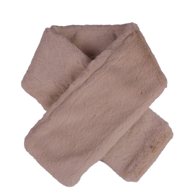 Outdoor winter muts sjaal set dames heren warme zachte mutsen oor mutsen met sjaal russische oesjanka mutsen sneeuwmutsen: Sjaal bruin