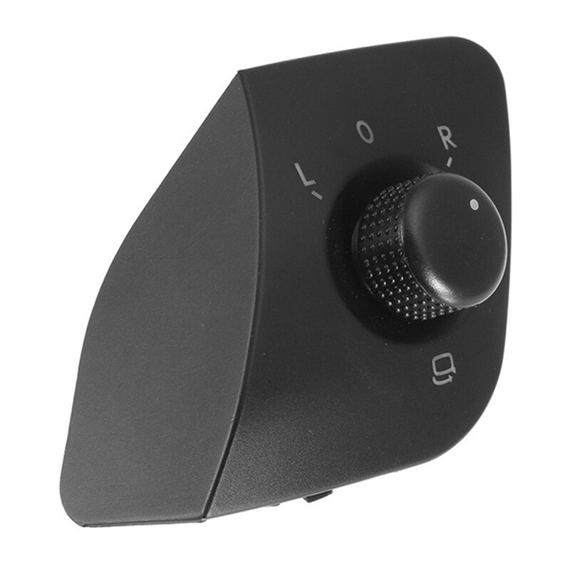 Perilla de interruptor de ajuste para espejo lateral de coche, accesorio para Seat Ibiza , 6J1959565, 959, 565, 1 unidad