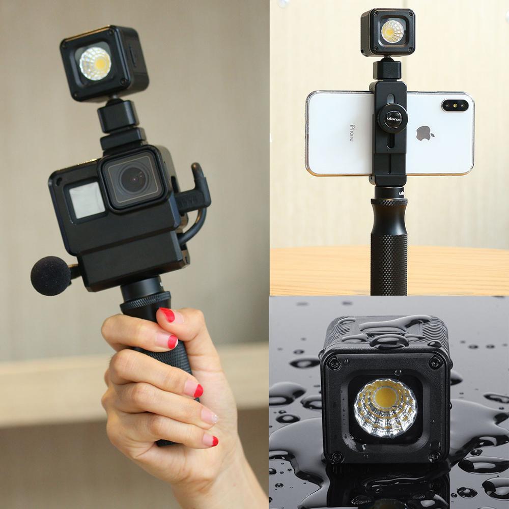 Ulanzi L1 L1 Pro Waterproof Dimmable LED Video Light for Canon Nikon DSLR Adventure Lighting for DJI Osmo Pocket Action Gopro