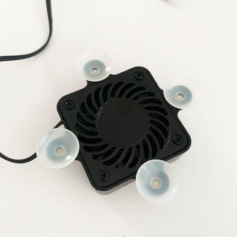 Universele Draagbare Mini Usb Mobiele Telefoon Cooling Pad Cooler Fan Radiator Koellichaam Met 4 Kleine Zuignap