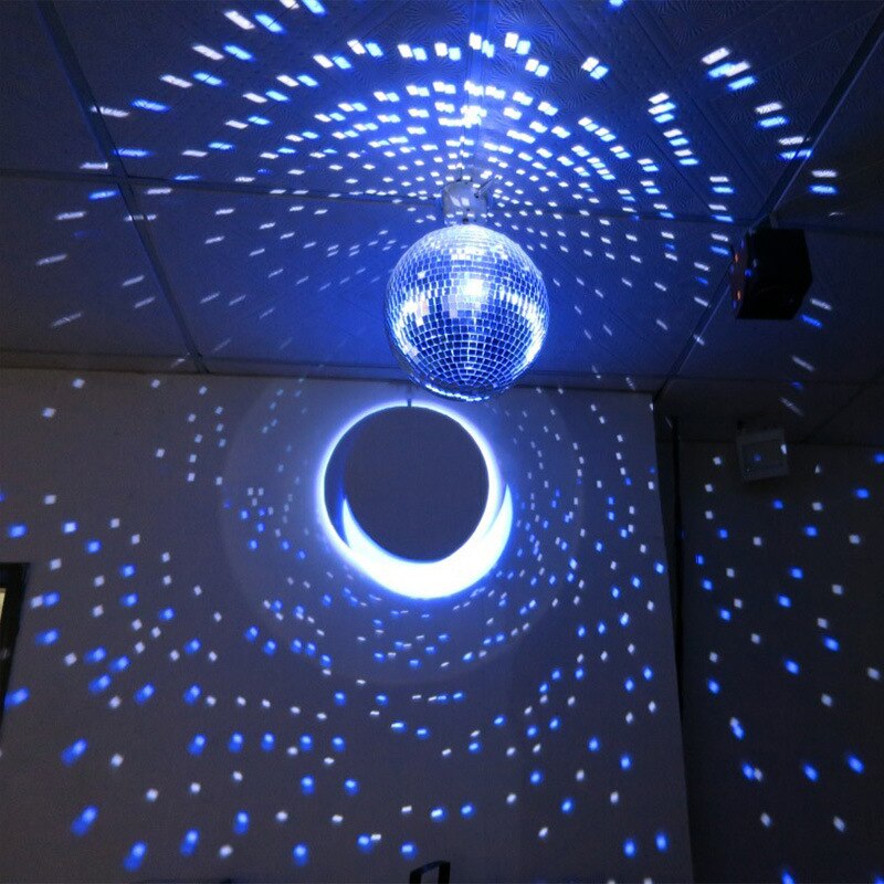 Stort glas spejl diskokugle dj ktv barer fest scene lys holdbar belysning diskokugle reflekterende lys glas spejl med diskotek