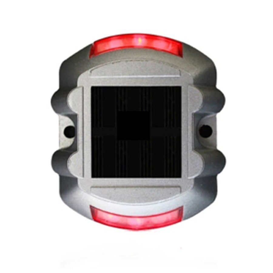 Thrisdar – lampe solaire LED étanche pour pont de bateau, éclairage d&#39;extérieur, idéal pour une allée, des escaliers: red