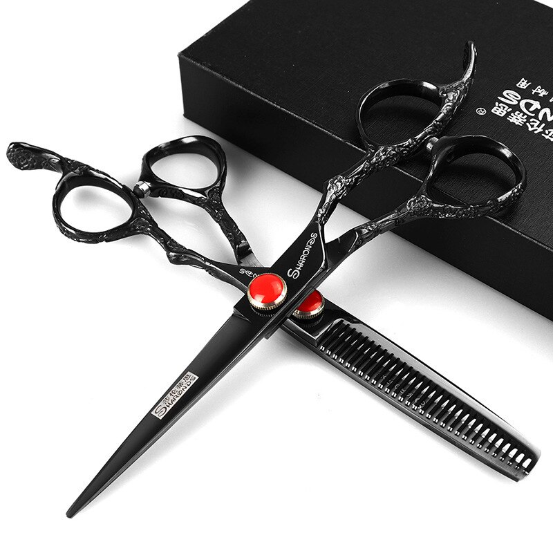 Kappersschaar 7 " knippen v-tand schaar kapsel uitdunnen kappers speciale kappersschaar