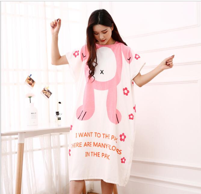 Bawełniany ręcznik materiał dla dorosłych miękkie Super chłonne płaszcz kreskówka szlafrok z kapturem ręcznik plażowy domu szlafrok szlafrok