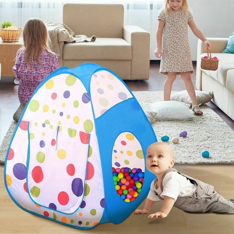 3 In 1 Kinderen Spelen Tent Met Play Tunnel Met Bal Pit Kinderen Tent Voor Indoor Of Outdoor Geven Aan kinderen Beste Cadeau