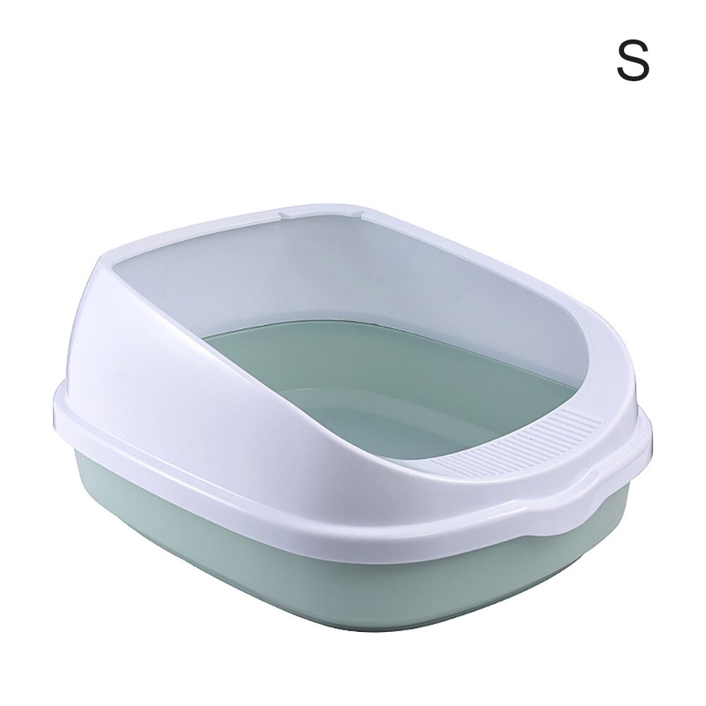 Home Pet Toilet Bedpan Anti Splash Cats Litter Box Cat Dog Tray With Scoop Kitten Dog Clean Toilette Plastic Sand Box Supplies: 02