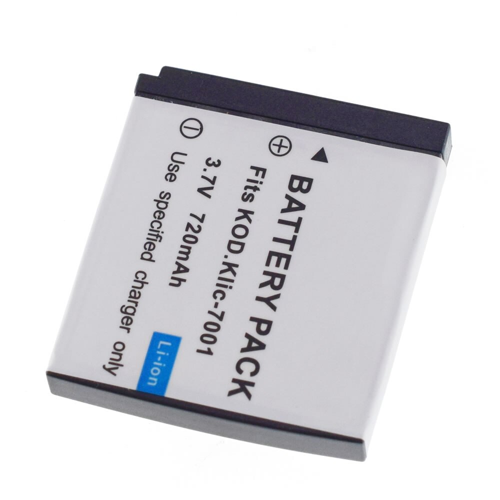 BLi-286 Battery(2-Pack) + Charger for Polaroid t1031 t1035 t1234 t1235 t1235uc KLIC-7001