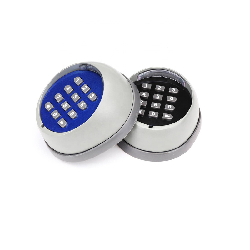 Wireless keypad gate opener keypad rolling code 433mhz keypad with 12V/24V 2 Channel Receiver for garage door