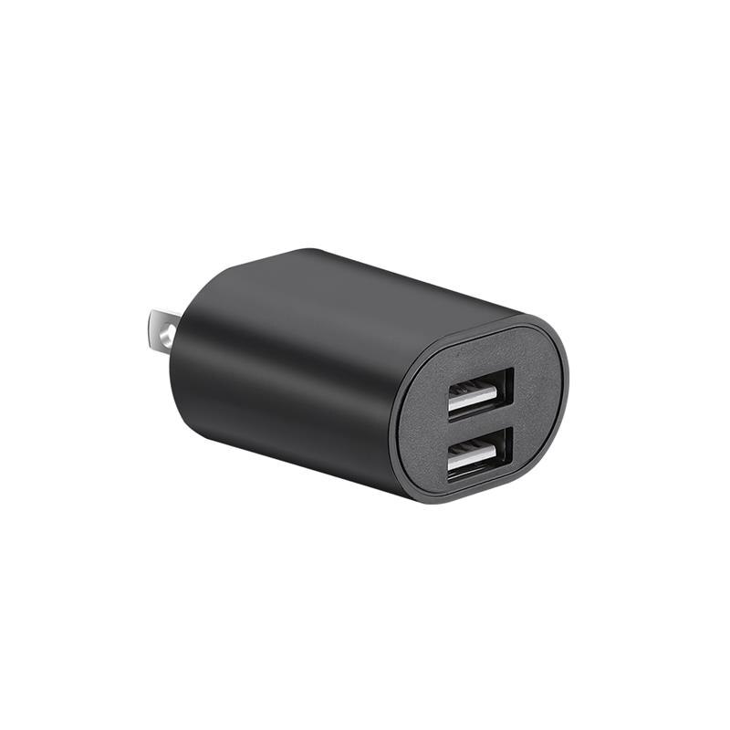 Tablet Charger Plug For Apple Huawei Samsung Xiaomi Universal Tablet Charger 5V2.4A Dual USB Port Charging Chargers US Plug: Black
