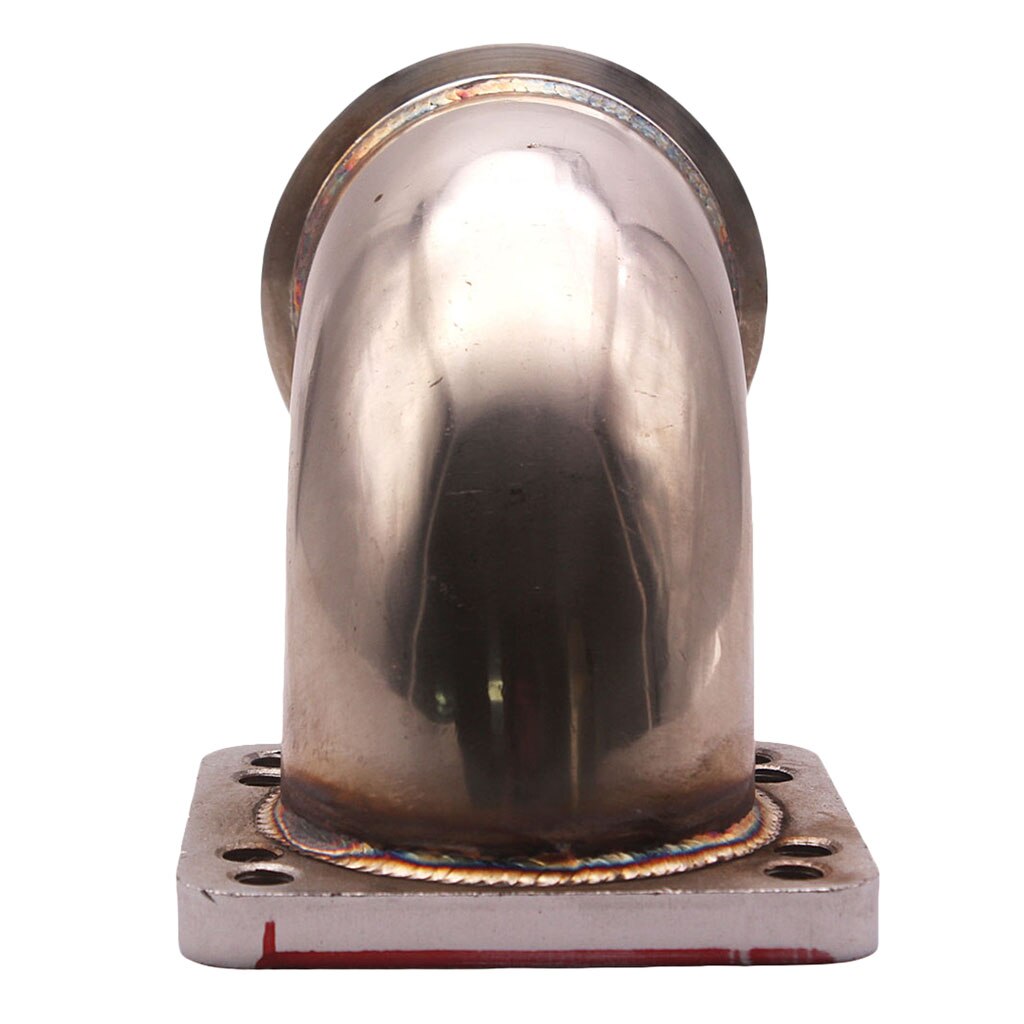 90 Graden Elleboog Adapter Cnc Machine Flens 3 "V-Band T4 Turbo 304 Ss Cast