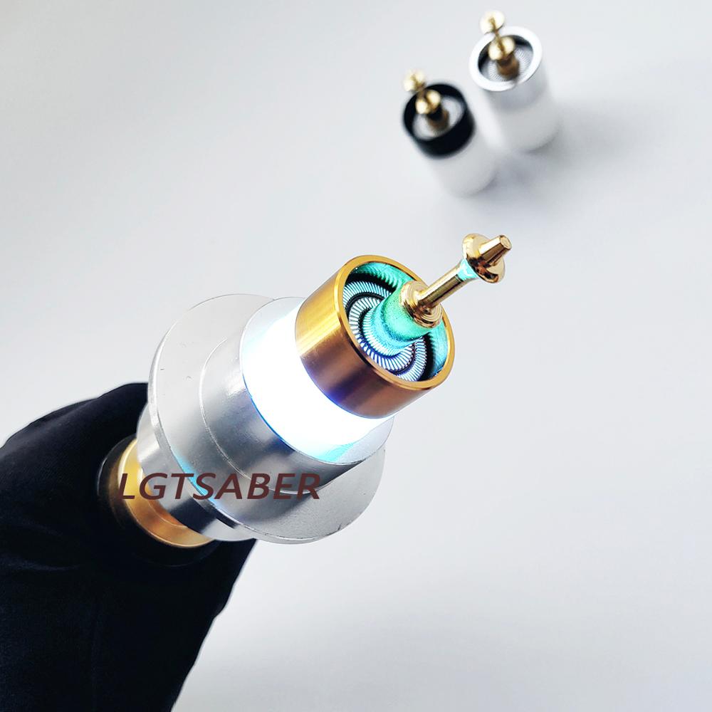 LGT Lichtschwert Klinge Stecker Metall Hohl drucken: Gold-1Zoll