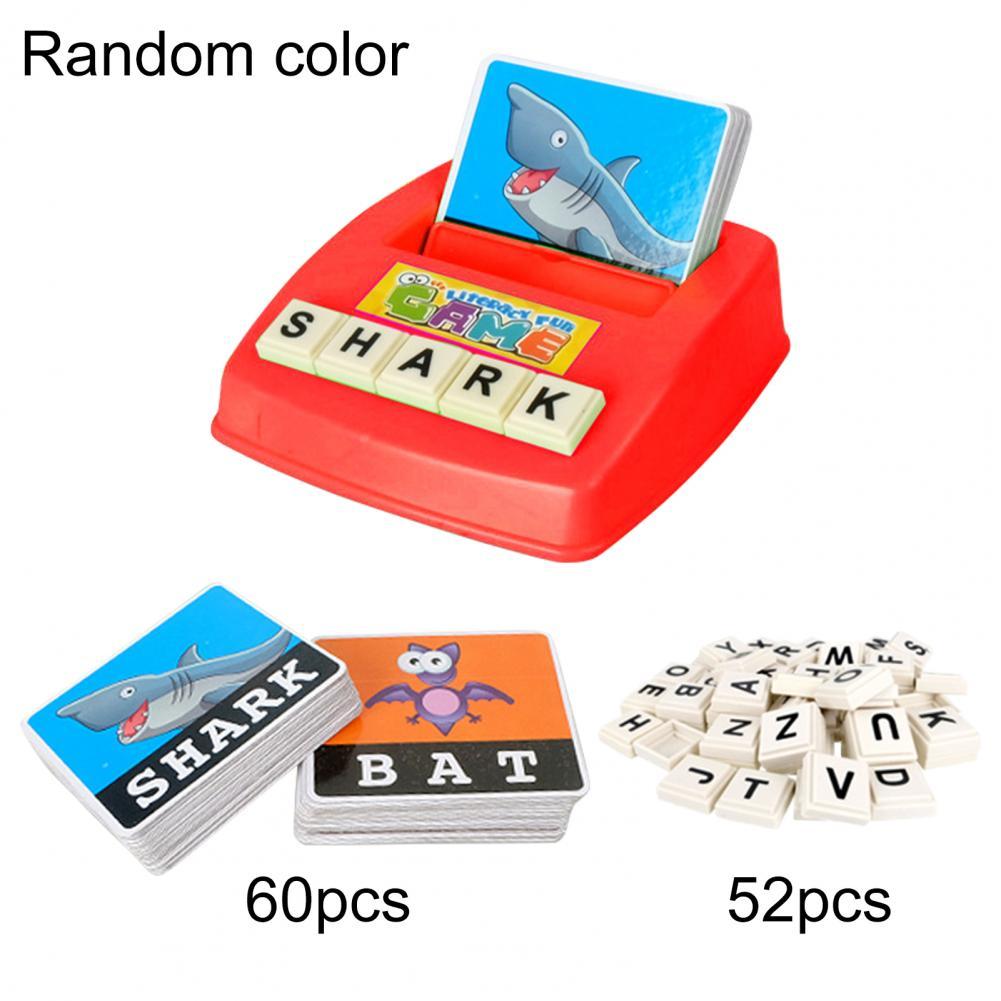 1 Set Useful Safe to Use Alphabet Spelling Game Interactive Hand-eye Coordination Word Party Educational Spelling Games: Default Title