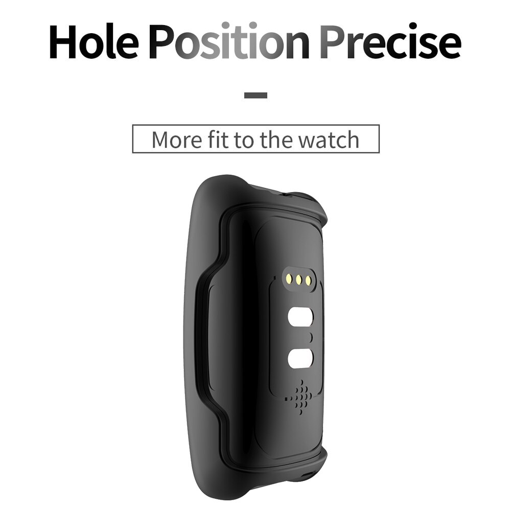 Screen Protector Cover for Fitbit Inspire 2 Watch Case Inspire2 Flexible TPU Bumper Scratch-resistant Soft Shell