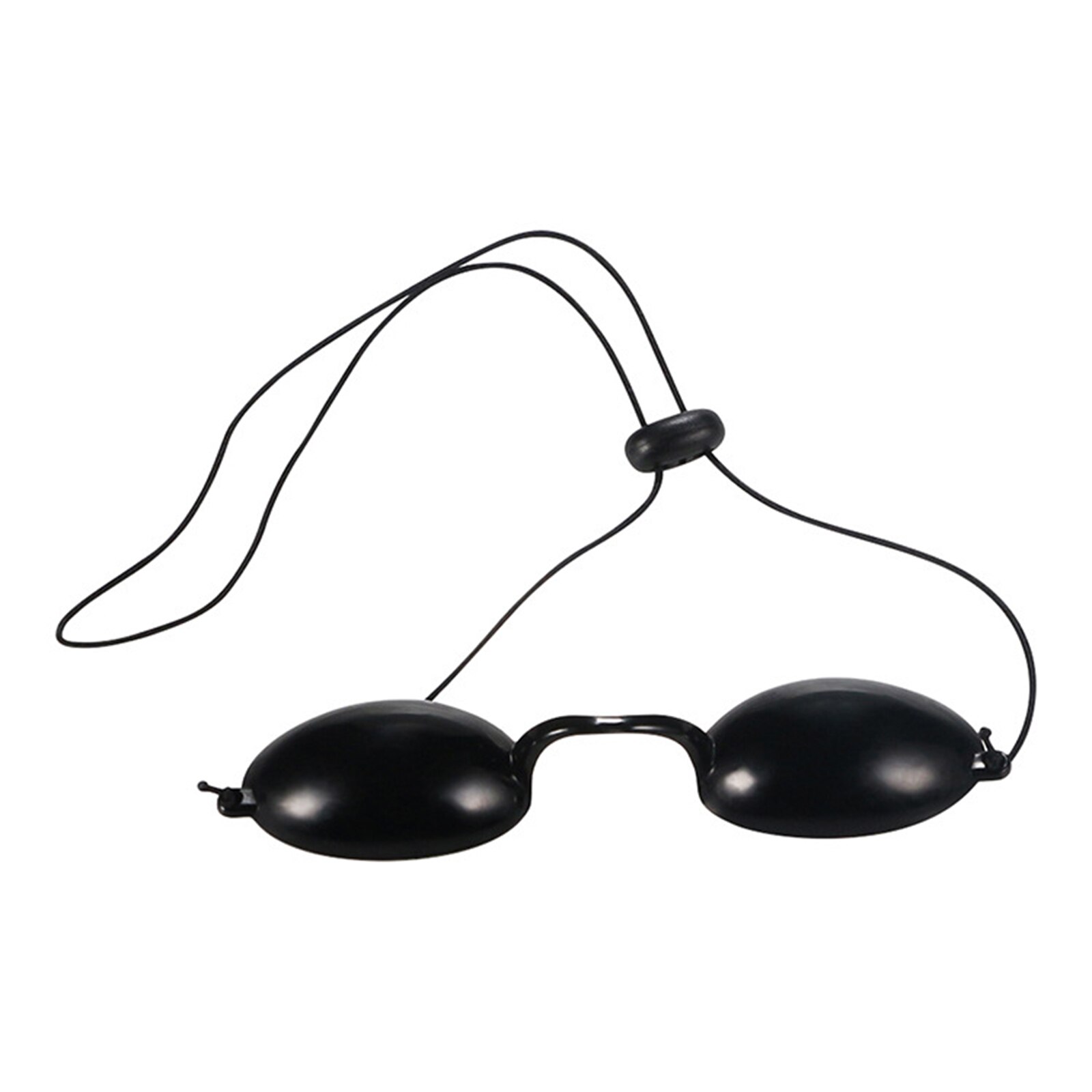 Protective Eye Mask Eyeshield Flexible Tanning Bed Goggles Eye Protection UV Glasses Portable Black Glasses P