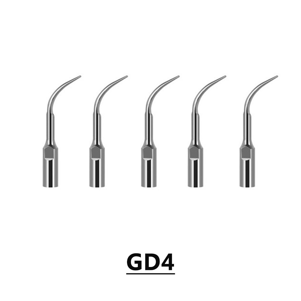 5 stücke Dental Ultraschall-scaler Spitze Skalierung Parodontologie Endodontie Fit SATELEC DTE NSK Ultraschall Scaler: 5pcs GD4