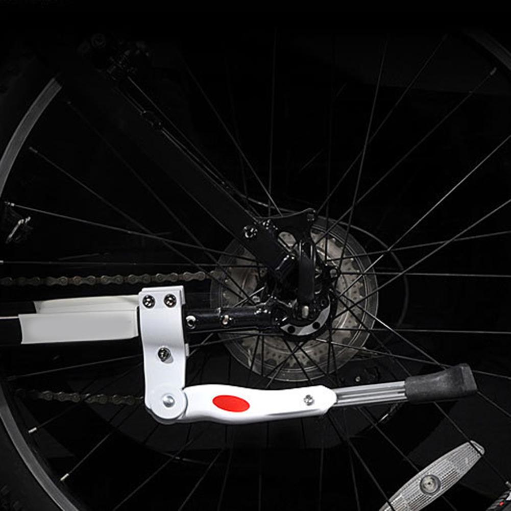 Cykel kickstand 34.5-40cm justerbar mtb vägcykel parkeringsställ mountainbike stöd sida kick stativ fot stag cykling delar