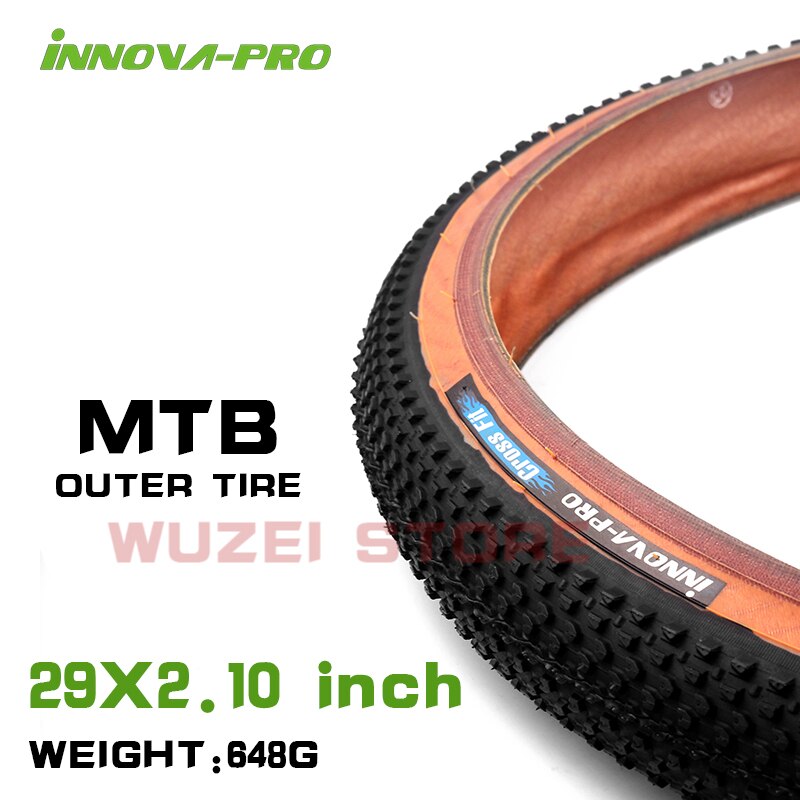 INNOVA ultraligero neumáticos bicicleta montaña 26 27,5x29x2,1/2,25 pulgadas neumático Anti-pinchazos no neumático plegable bicicleta neumáticos partes: 1pcs 29x2.1