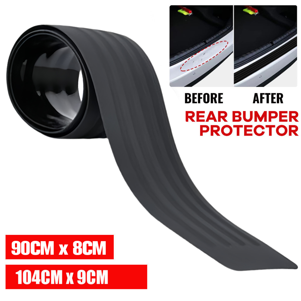 Car Trunk Door Sill Plate Protector Anti-Scratch Anti-Collision Protector Car Rear Bumper Guard Plate Cover Trim Car Accessories
