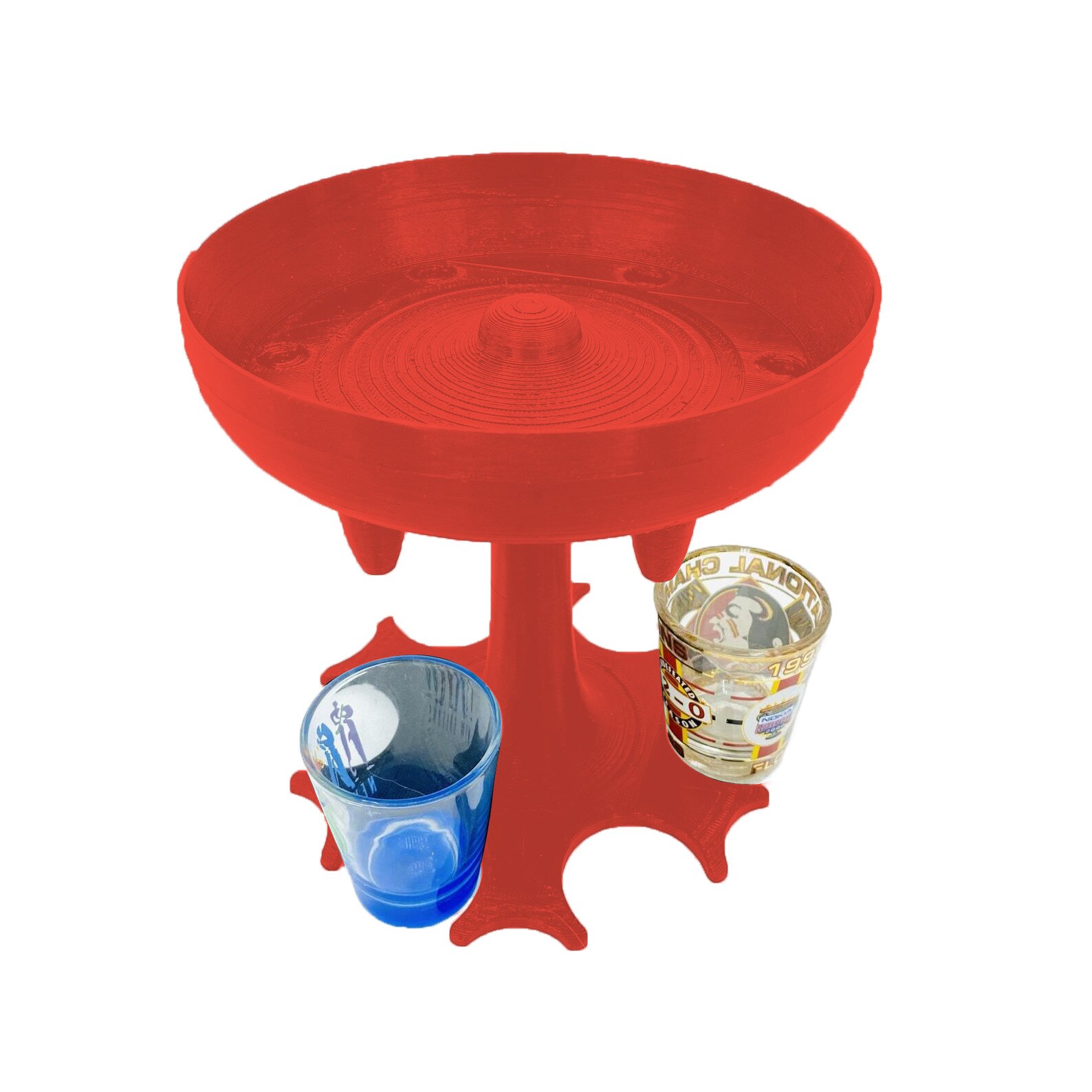 6 Shot Glass Dispenser And Holder -dispenser For Filling Liquids, Shots Dispenser Home Bar Time Liquor Dispenser And Carrier: C