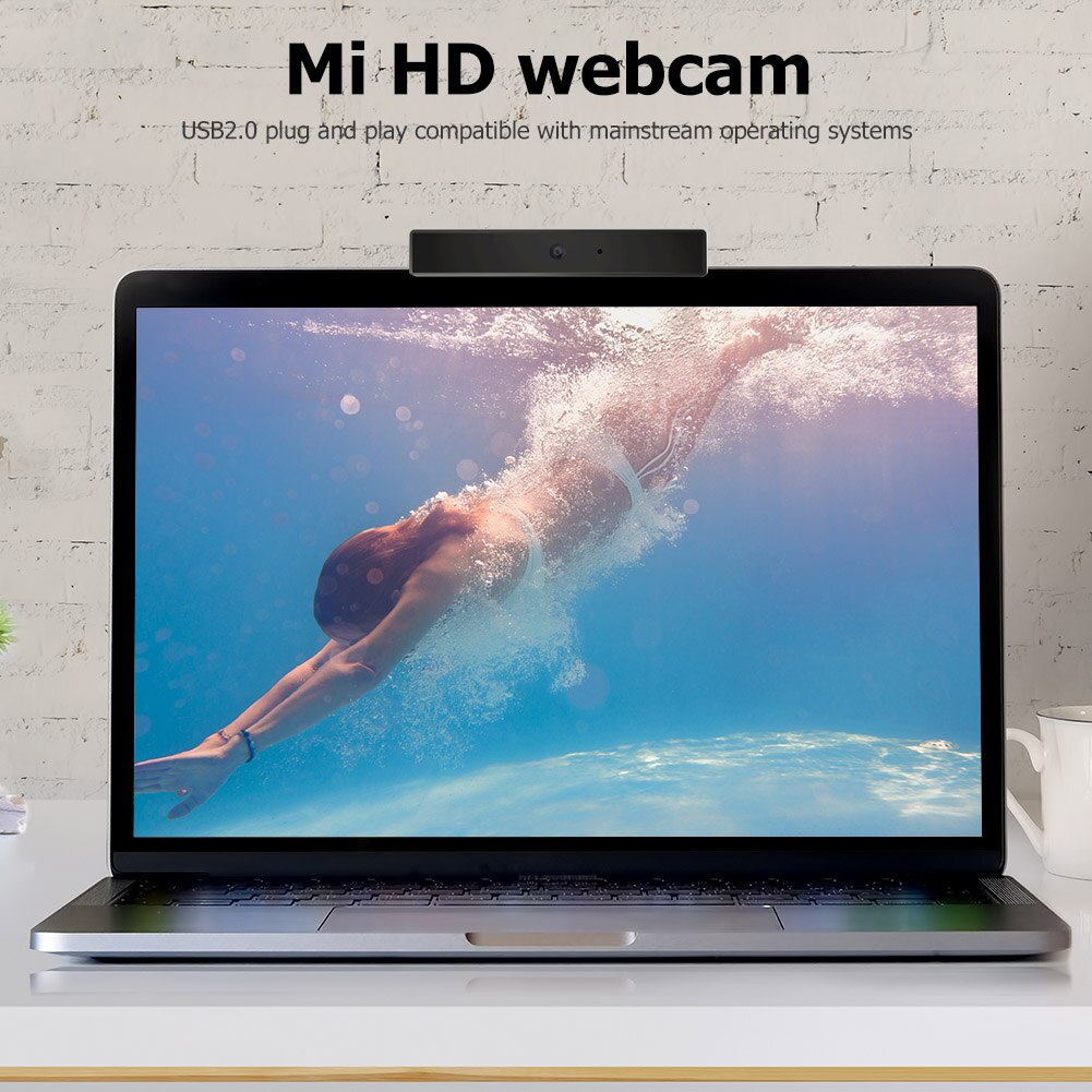 Xiaomi webkamera 720p hd usb 2.0 driver gratis webkamera cam til live-udsendelse videokonference til windows 10 32 64 bit bærbar computer