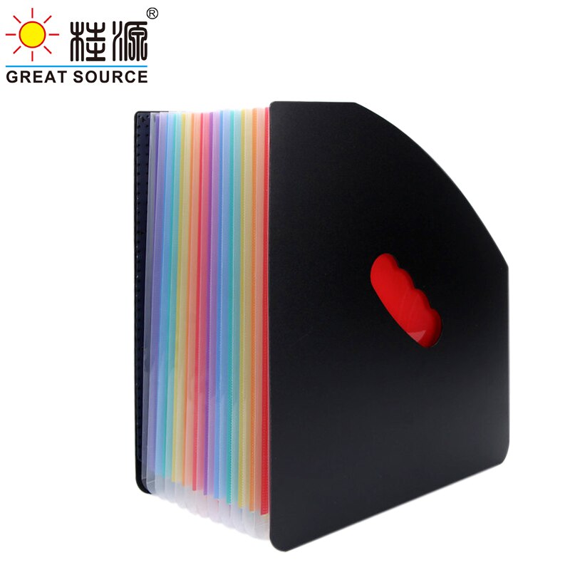 Expanding File Folder/Accordian File Organiser,12-Pocket Portable/Desk Filing Box Storage