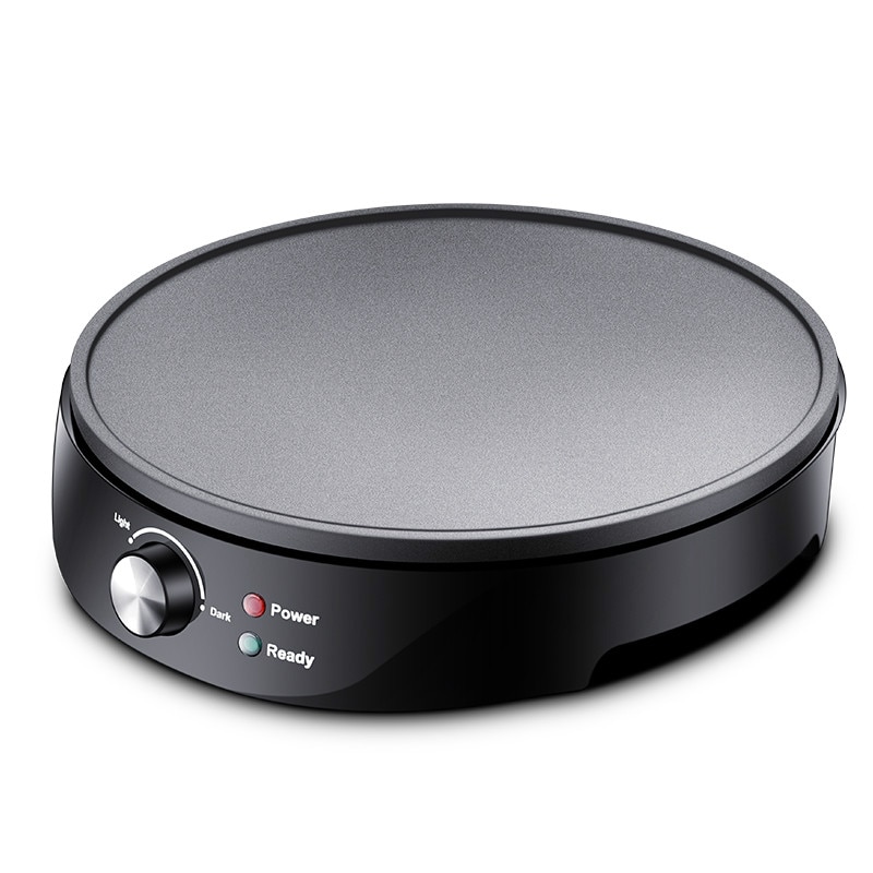 Non-stick Electric Crepe Maker Pizza Pancake Baking Pan Griddle Chinese Spring Roll Pie Frying Steak Cooker Roaster EU Plug