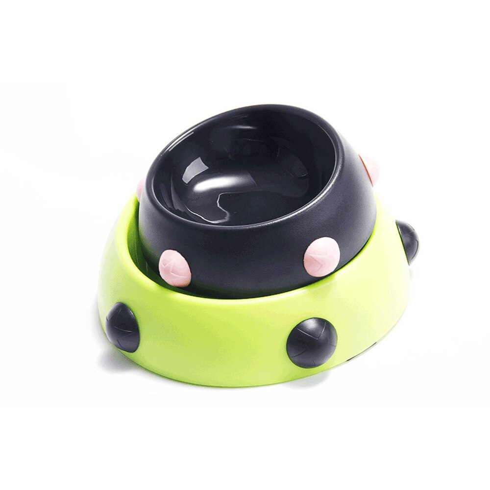 Rivet Pet Bowl Pug Food Bowls Drinking Water Cup For Bulldog Utensils Small Medium Dog Bowls Suit For French Bulldog