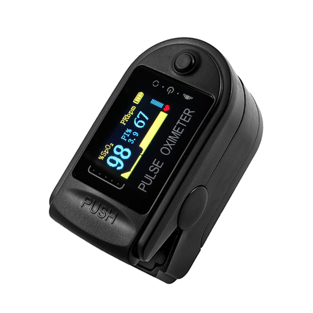 Fingertip Pulse Oximeter with LED Display Home Digital Oximeter Blood Oxygen Sensor Saturation SpO2 Monitor Measurement Meter: style 6