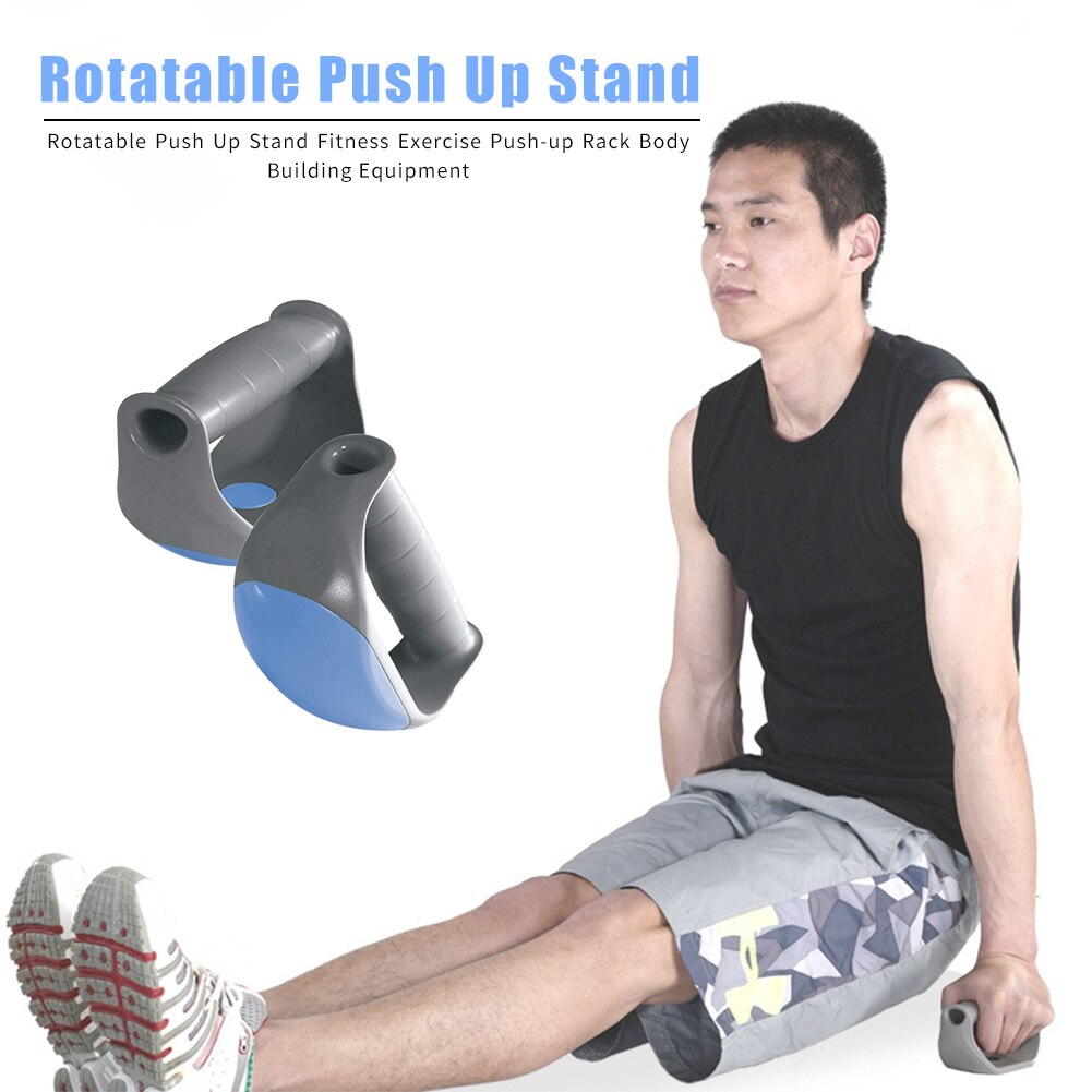 Push Up Stand Uitgebreide Draaibare Fitness Oefening Push-Up Rack Gym Thuis Body Building Training Apparatuur Tool