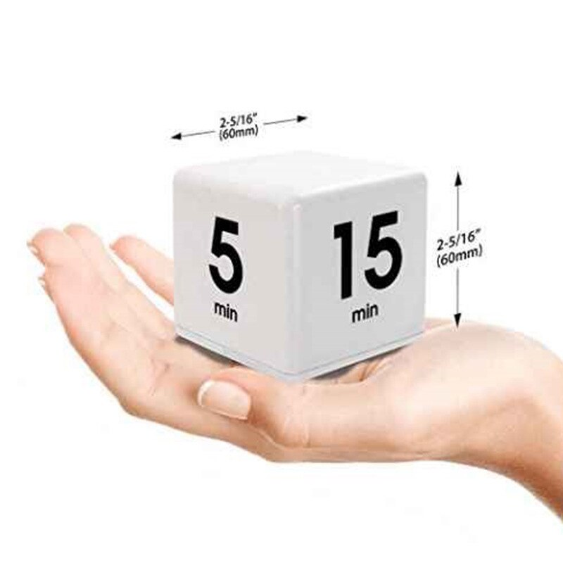 Cube Timer Kitchen Timer 5 15 30 60 Minutes Cube Timer for Time Management Kids Timer Workout Timer