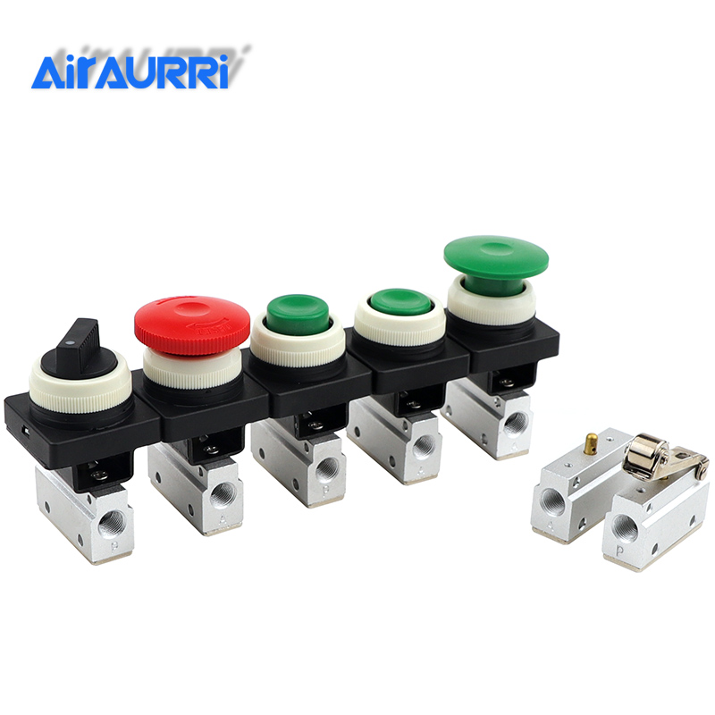 Handbediende regelklep pneumatisch  g1/8 "  cm3b cm3r cm3l cm3pl cm3pf cm3pp cm3pm cm3hs